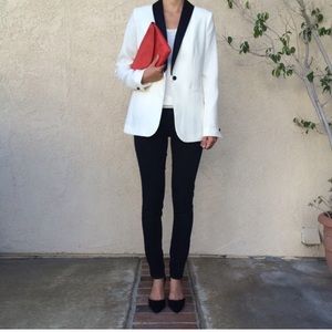 NYE 🎉🥂 White Tuxedo Jacket